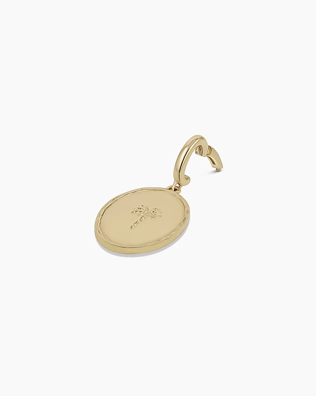 14k Gold Palm Charm