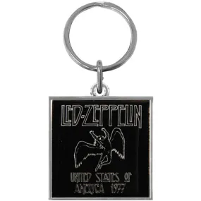 1977 USA Tour Metal Key Chain