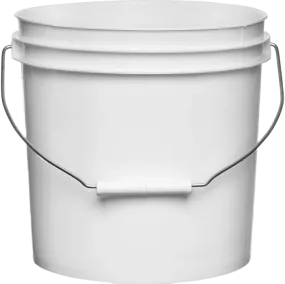 2 Gallon Round Bucket and Lid with Gasket