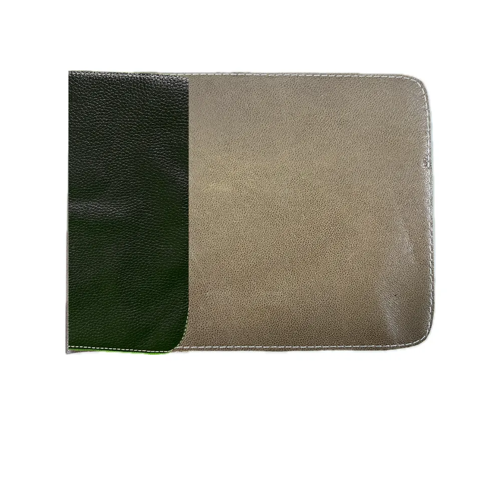 2 in 1 Leather Laptop, ipad Sleeve & Desk Mat