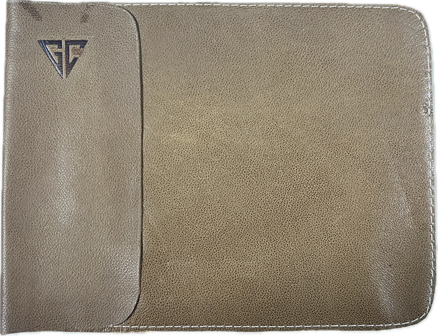 2 in 1 Leather Laptop, ipad Sleeve & Desk Mat