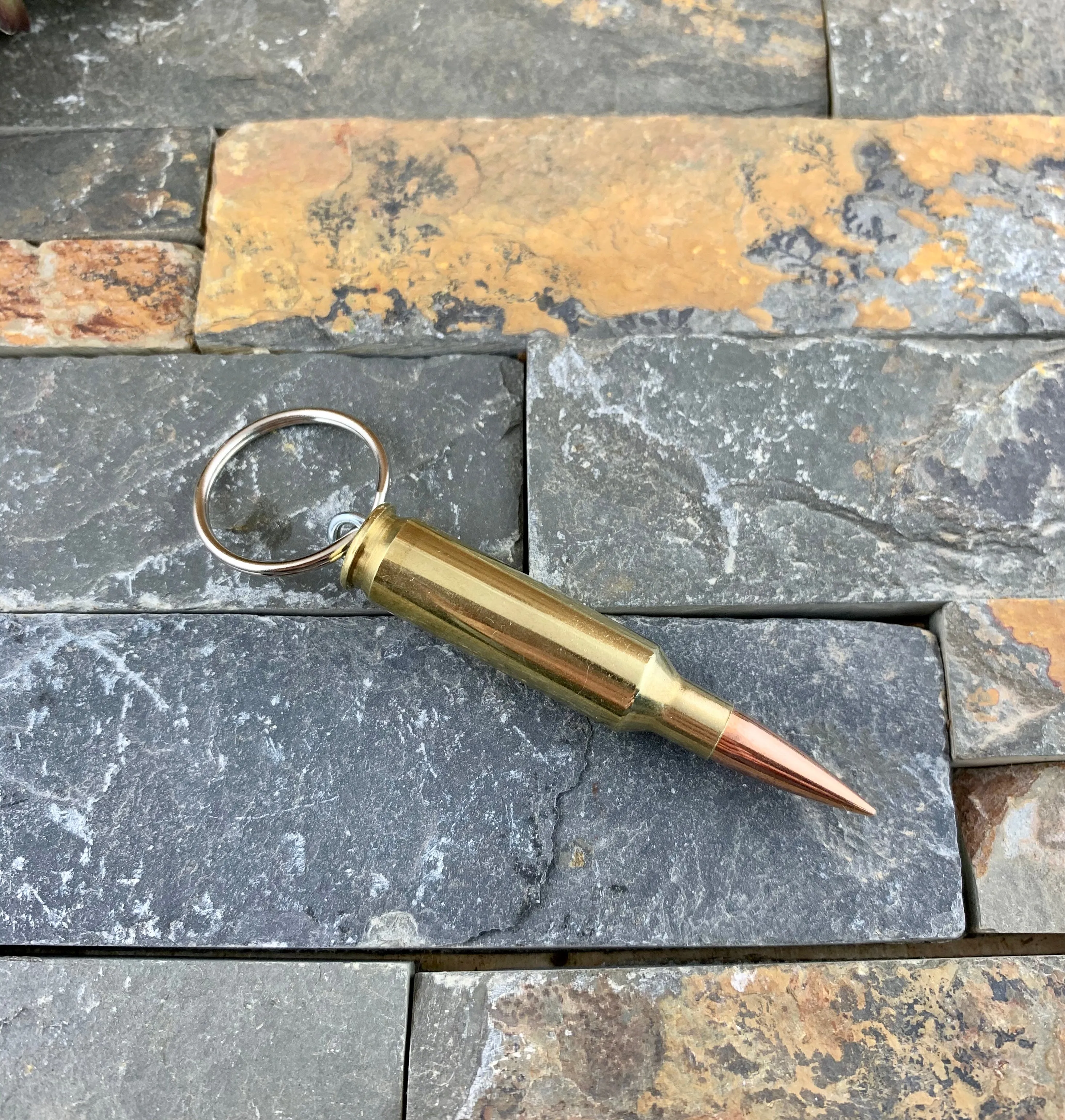 6.5 Creedmoor Bullet Keychain, Brass or Nickel