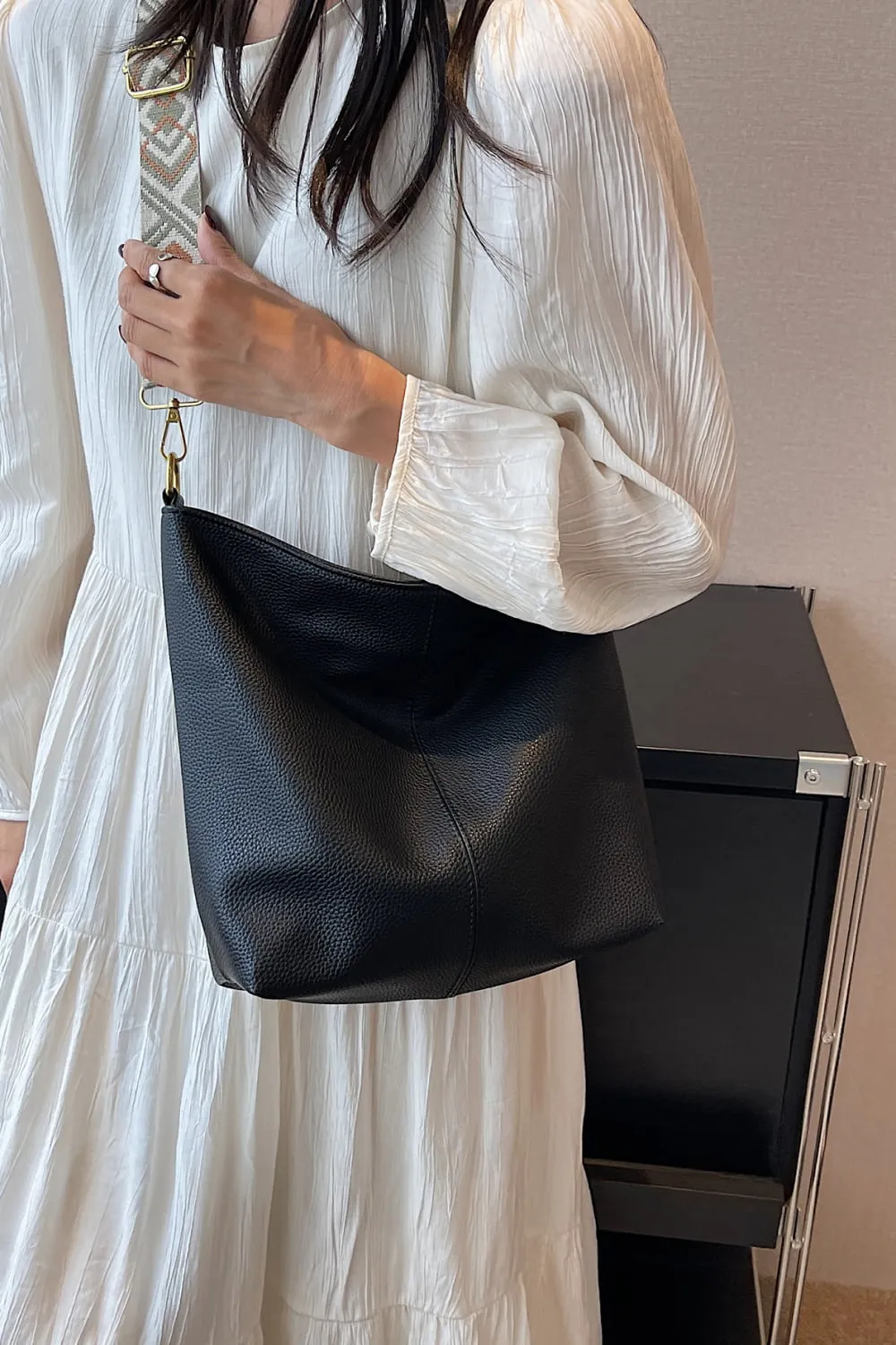 Adored PU Leather Shoulder Bag