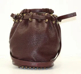 Alexander Wang Diego Bucket Bag - Burgundy - Used