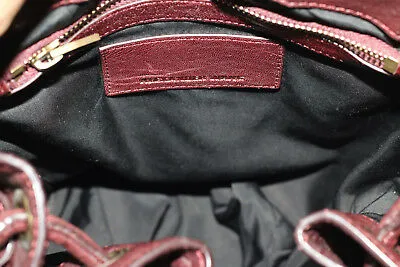 Alexander Wang Diego Bucket Bag - Burgundy - Used