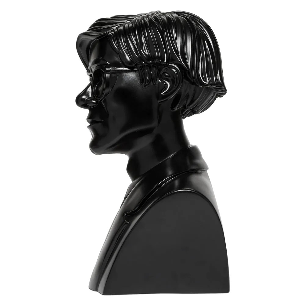 Andy Warhol 12" The Bust Vinyl Art Sculpture - Black Edition - Limited Edition of 200