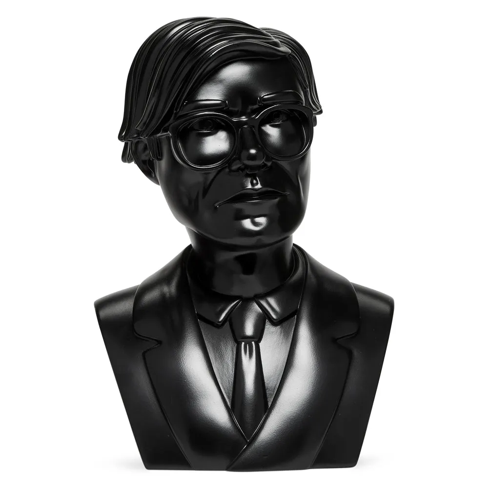 Andy Warhol 12" The Bust Vinyl Art Sculpture - Black Edition - Limited Edition of 200