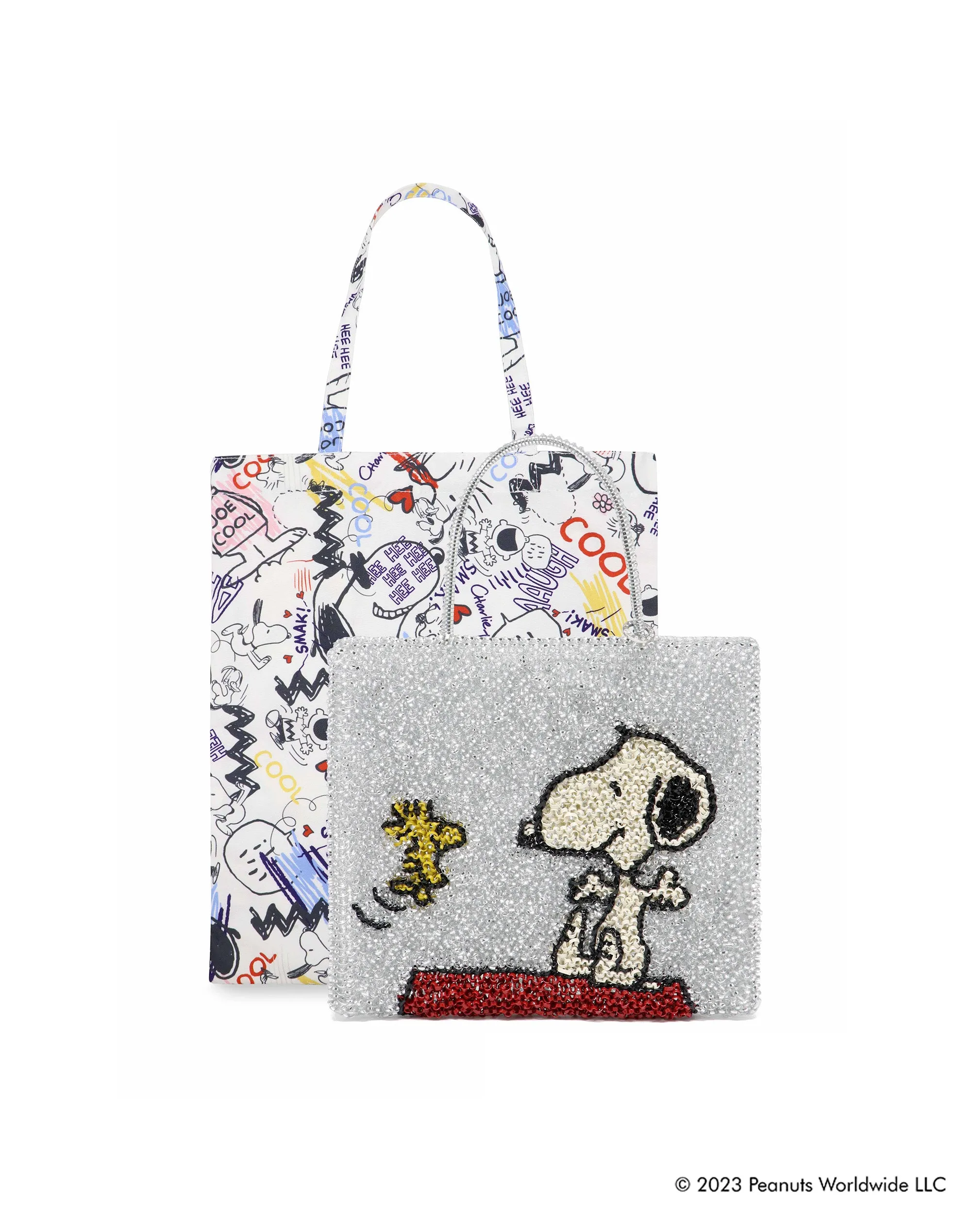 ANTEPRIMA WIREBAG x Snoopy Standard Wirebag