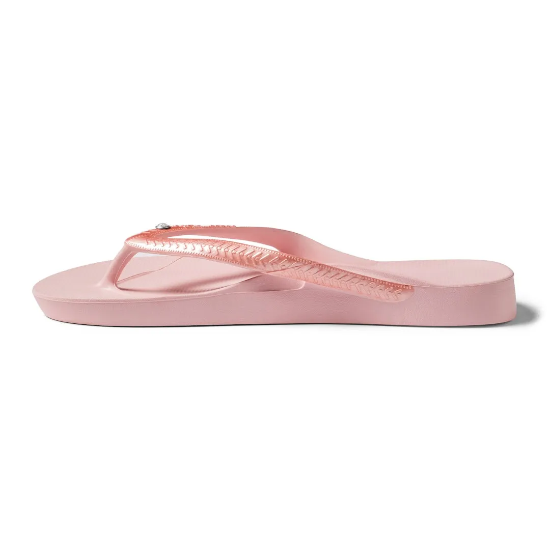 Arch Support Thongs - Classic - Shimmer pink