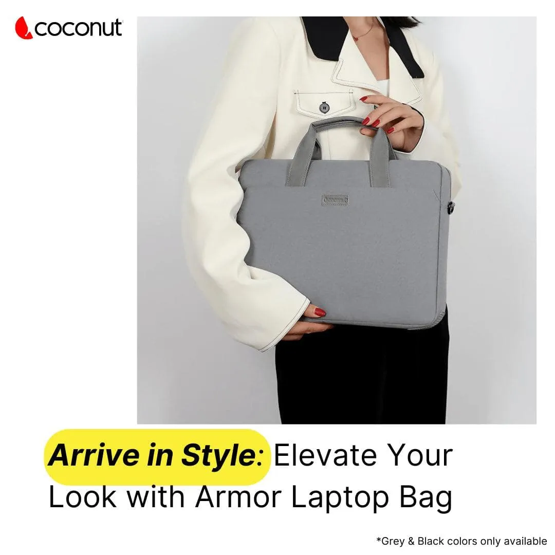 Armor Laptop Bag | Grey | 15.6inch