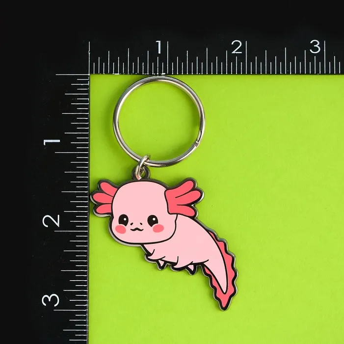 Axolotl Keychain