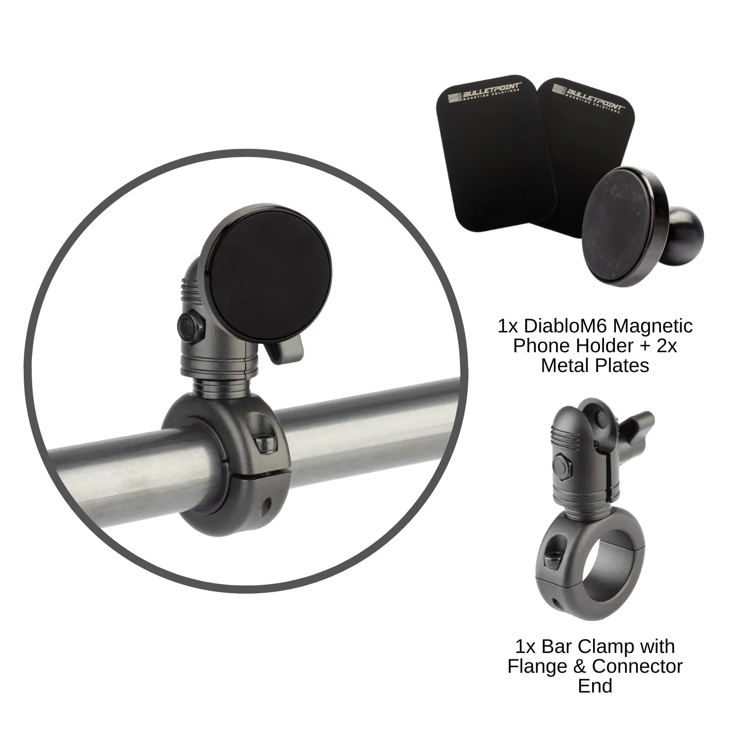 Bar Clamp with 20mm Connector End compatible with Vector Bar