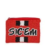 Beaded Gameday Pouch