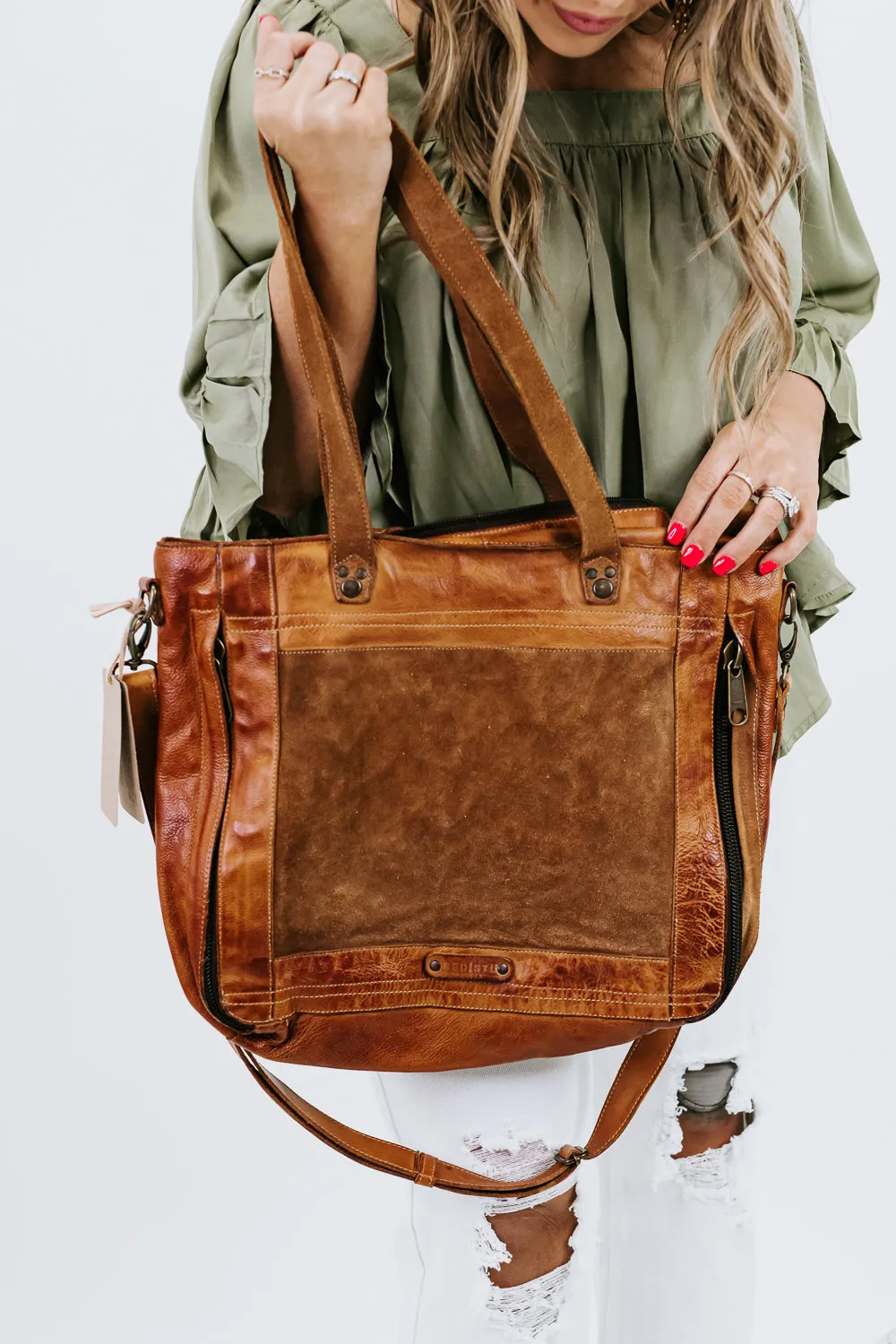 BedStu Renata Bag, Pecan