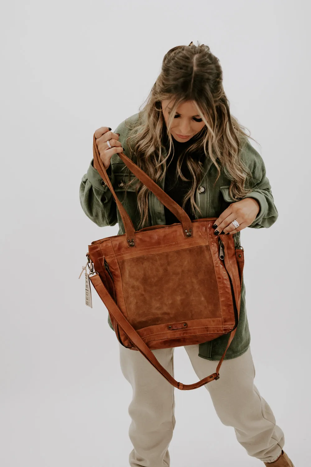 BedStu Renata Bag, Pecan