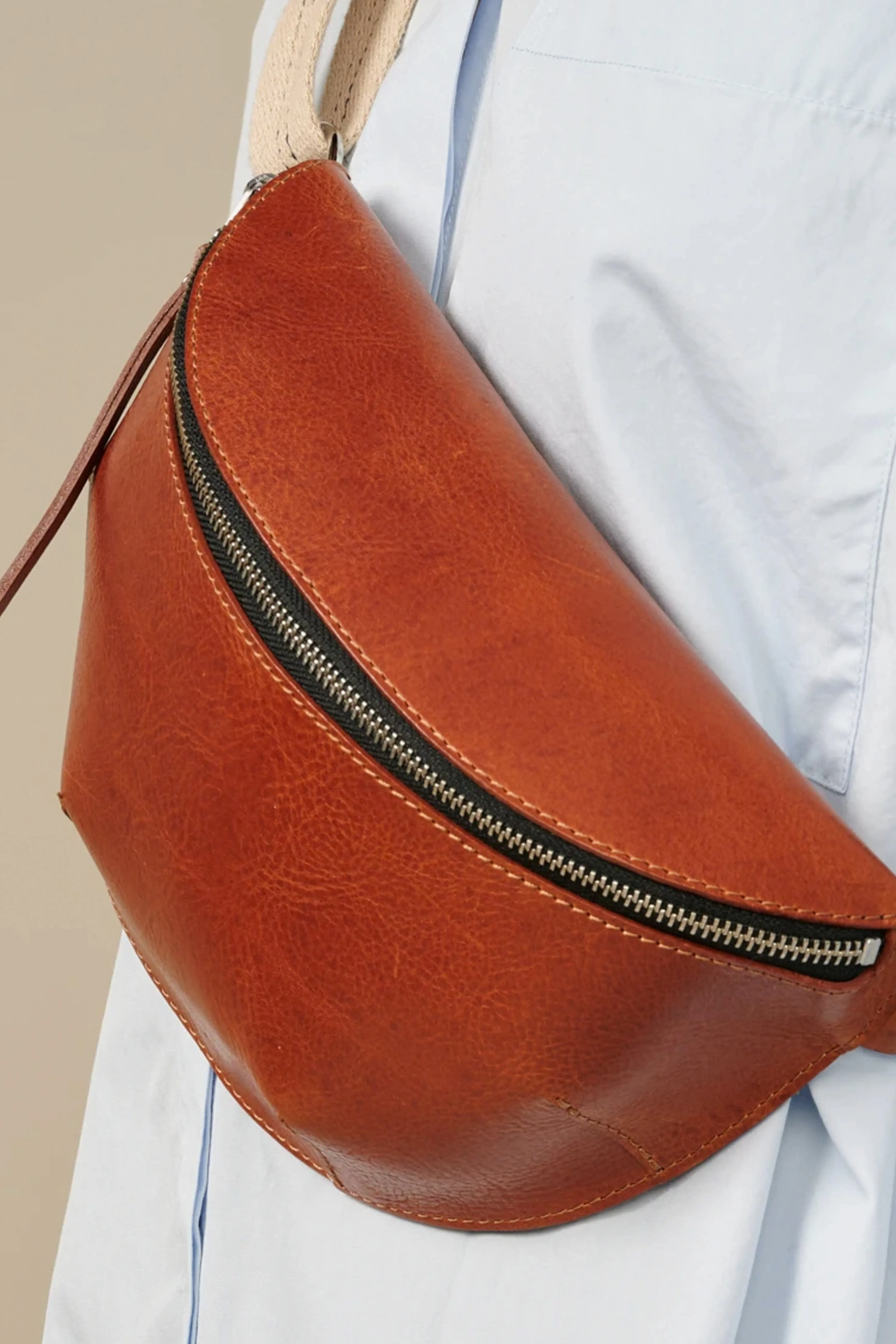 Bellerose Rosie Cognac Bag