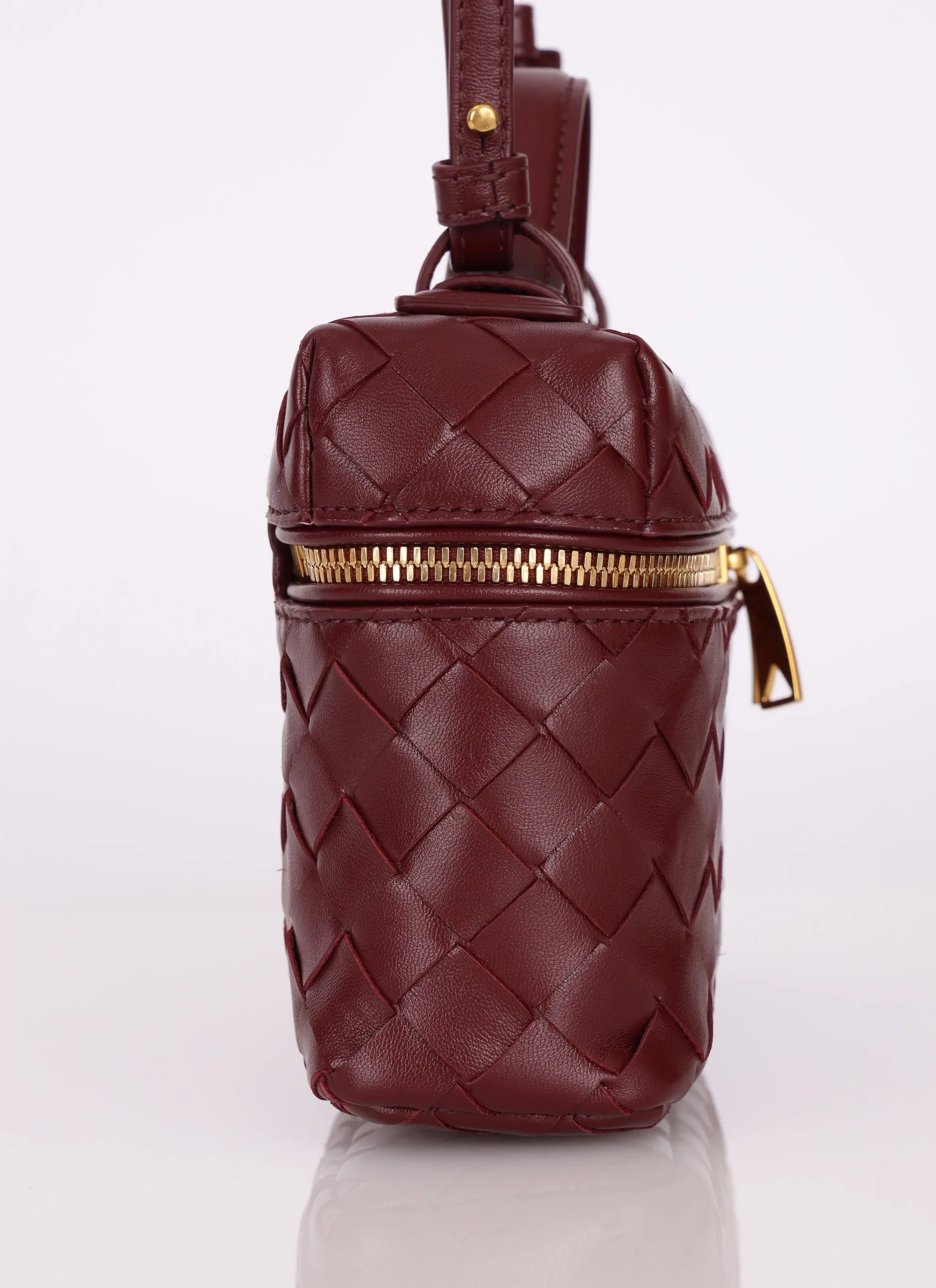 Bottega Veneta Intrecciato Barolo Bang Bang Vanity