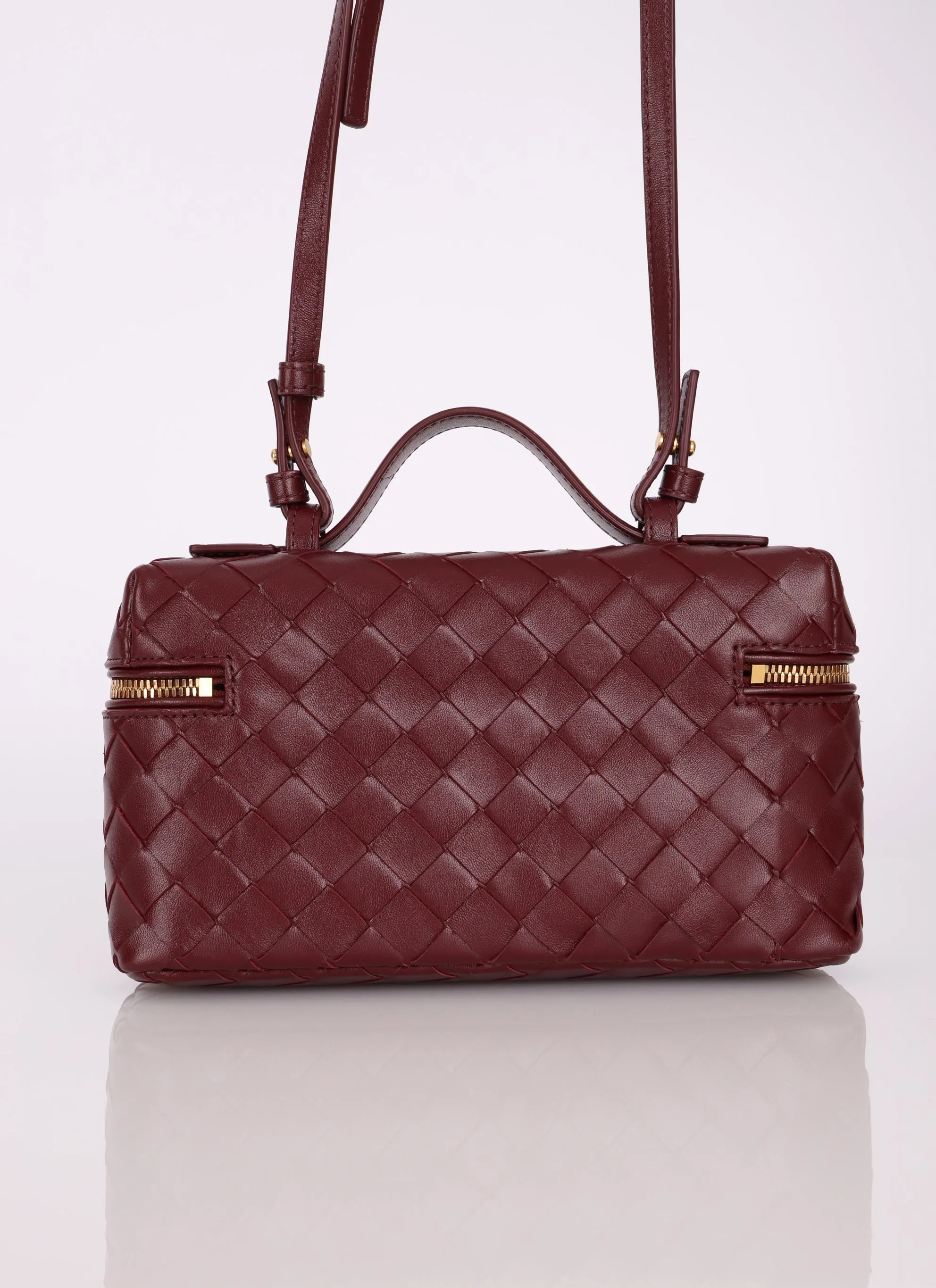 Bottega Veneta Intrecciato Barolo Bang Bang Vanity