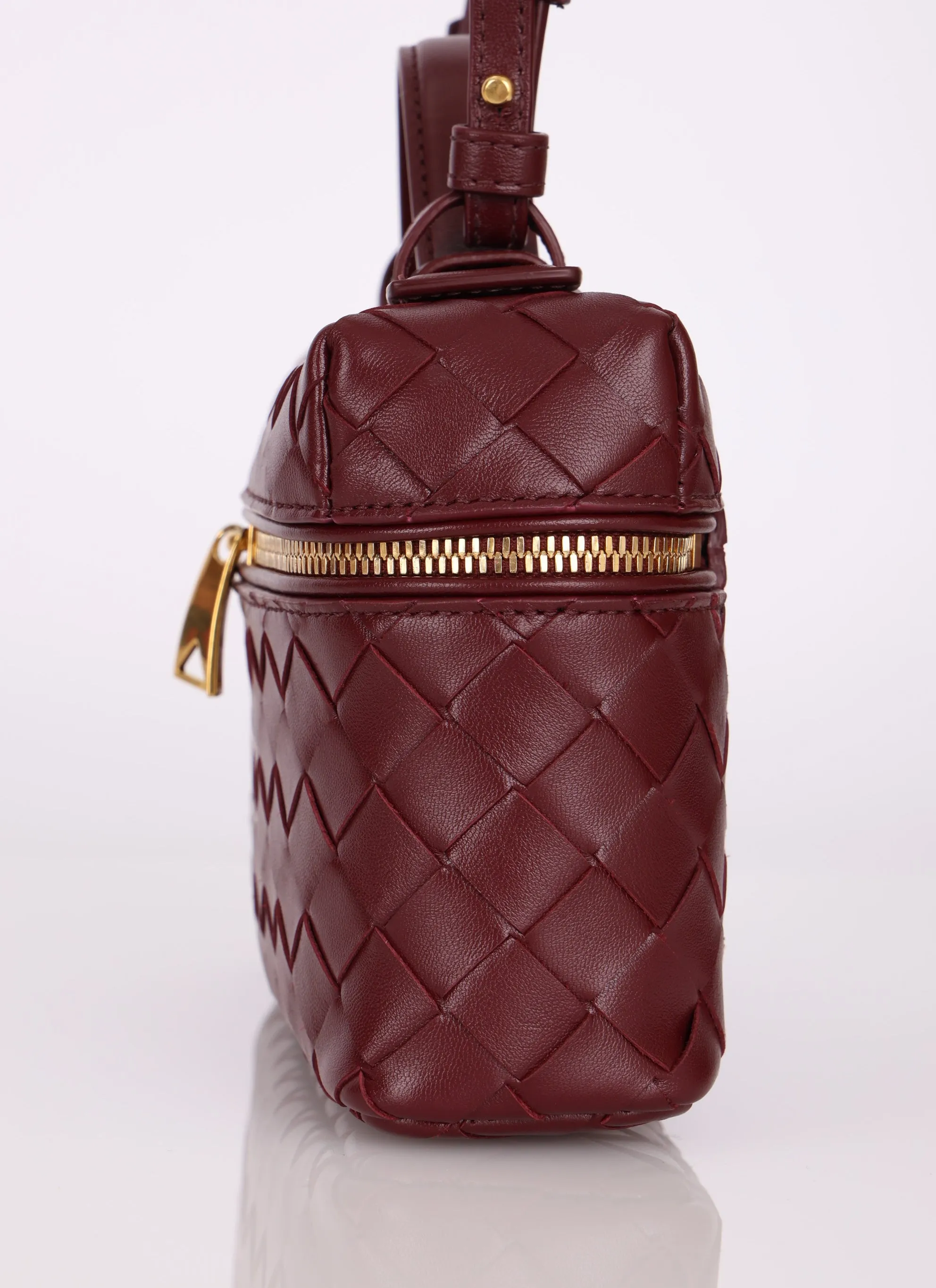 Bottega Veneta Intrecciato Barolo Bang Bang Vanity