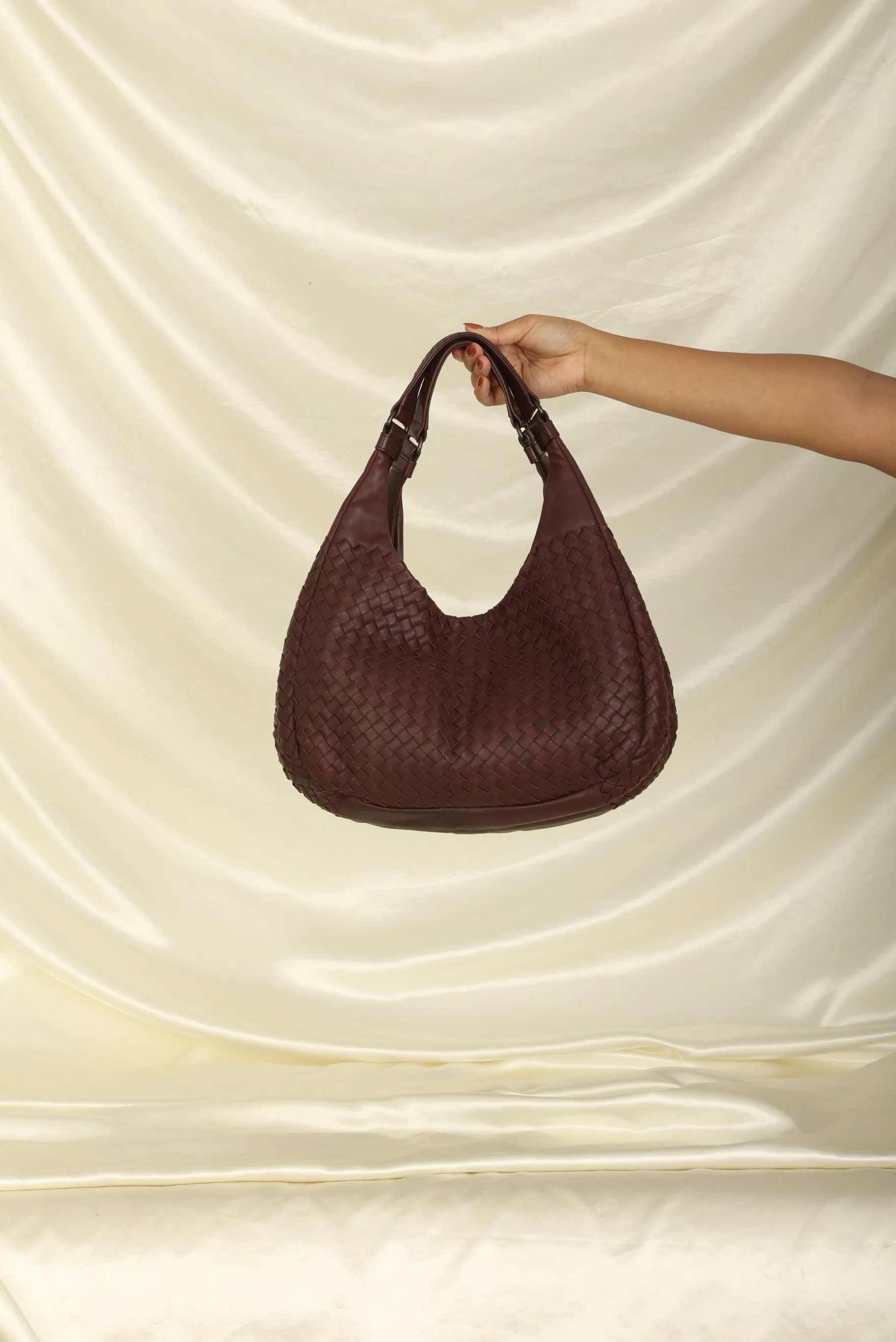 Bottega Veneta Intrecciato Campana Hobo