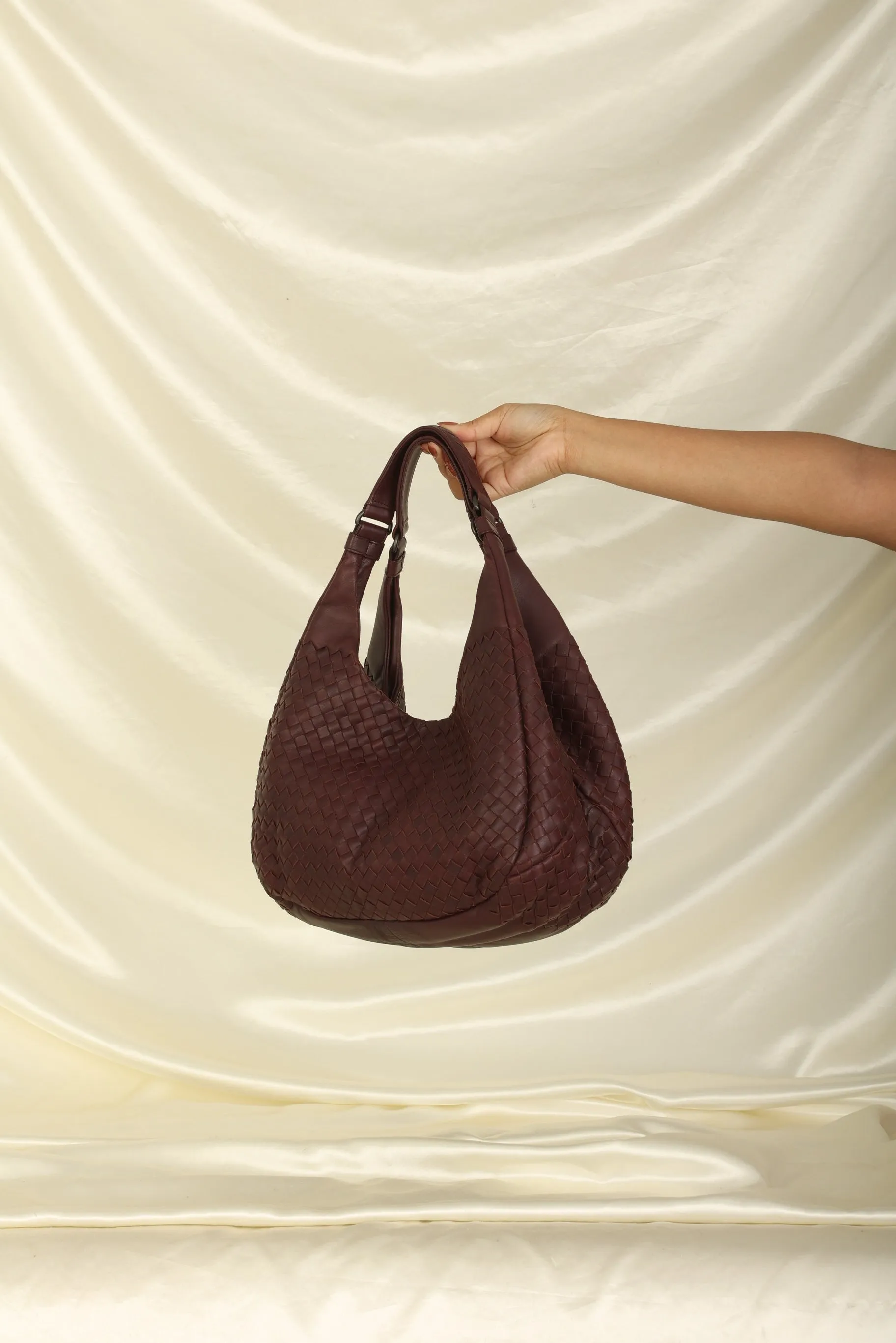 Bottega Veneta Intrecciato Campana Hobo