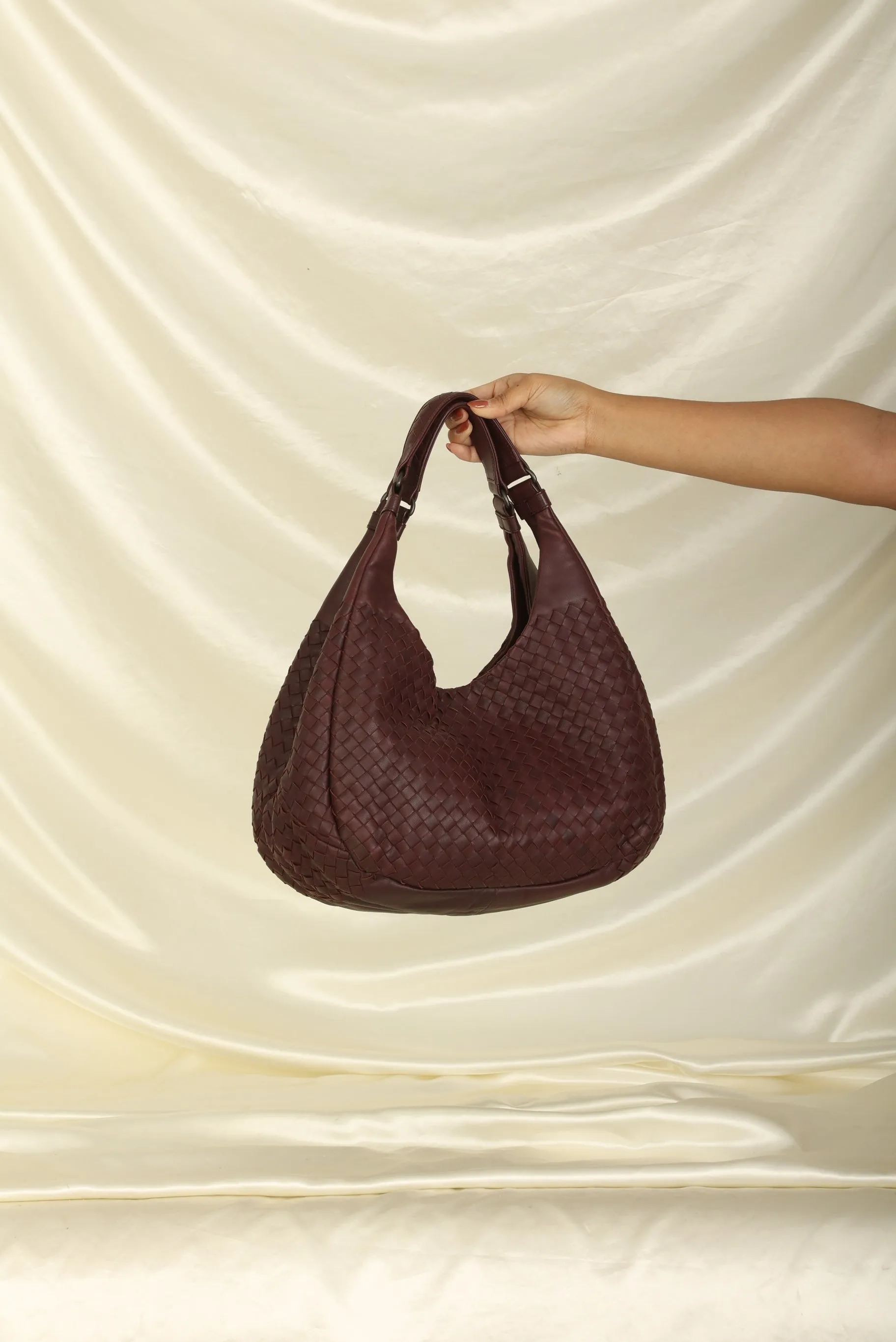 Bottega Veneta Intrecciato Campana Hobo