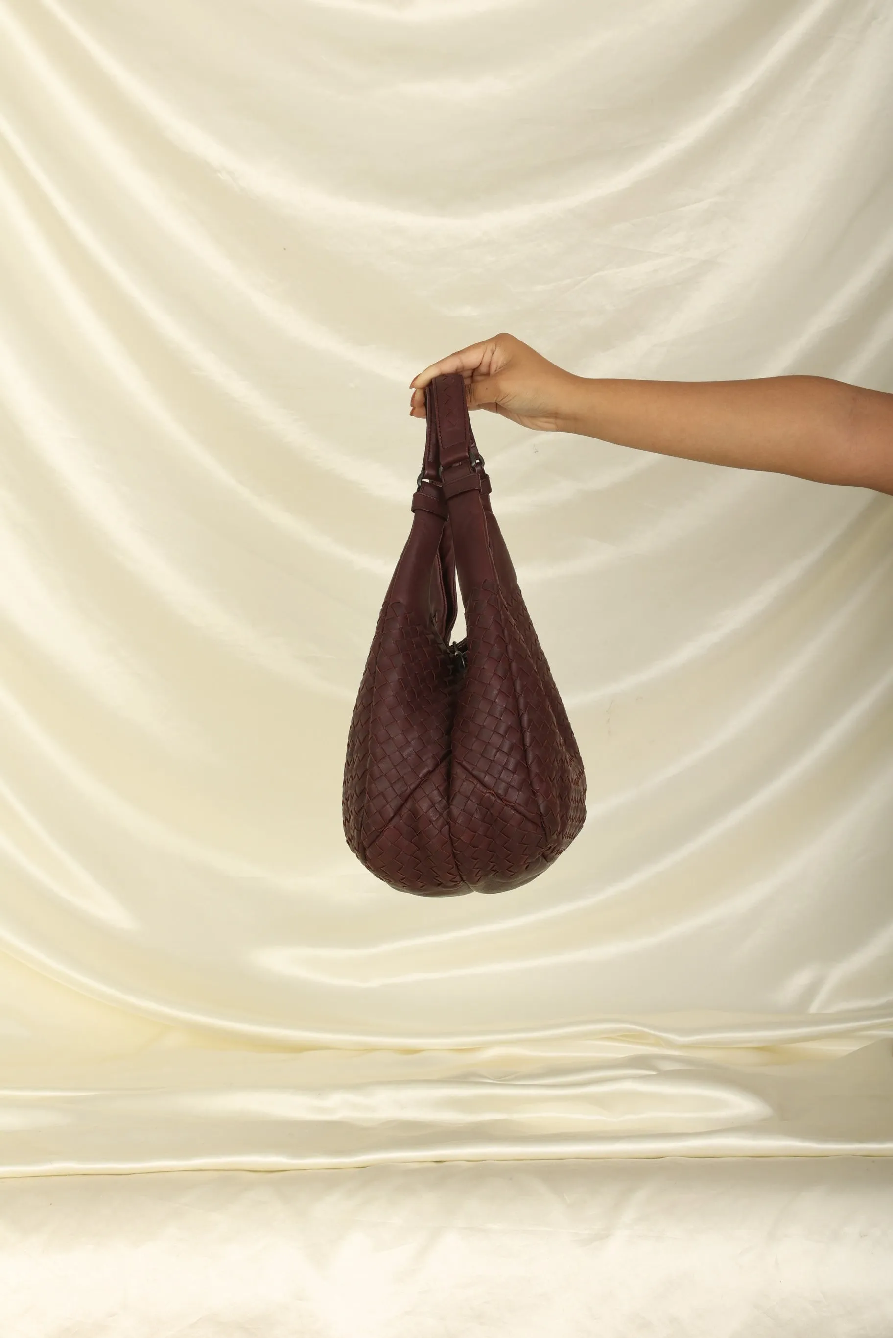 Bottega Veneta Intrecciato Campana Hobo