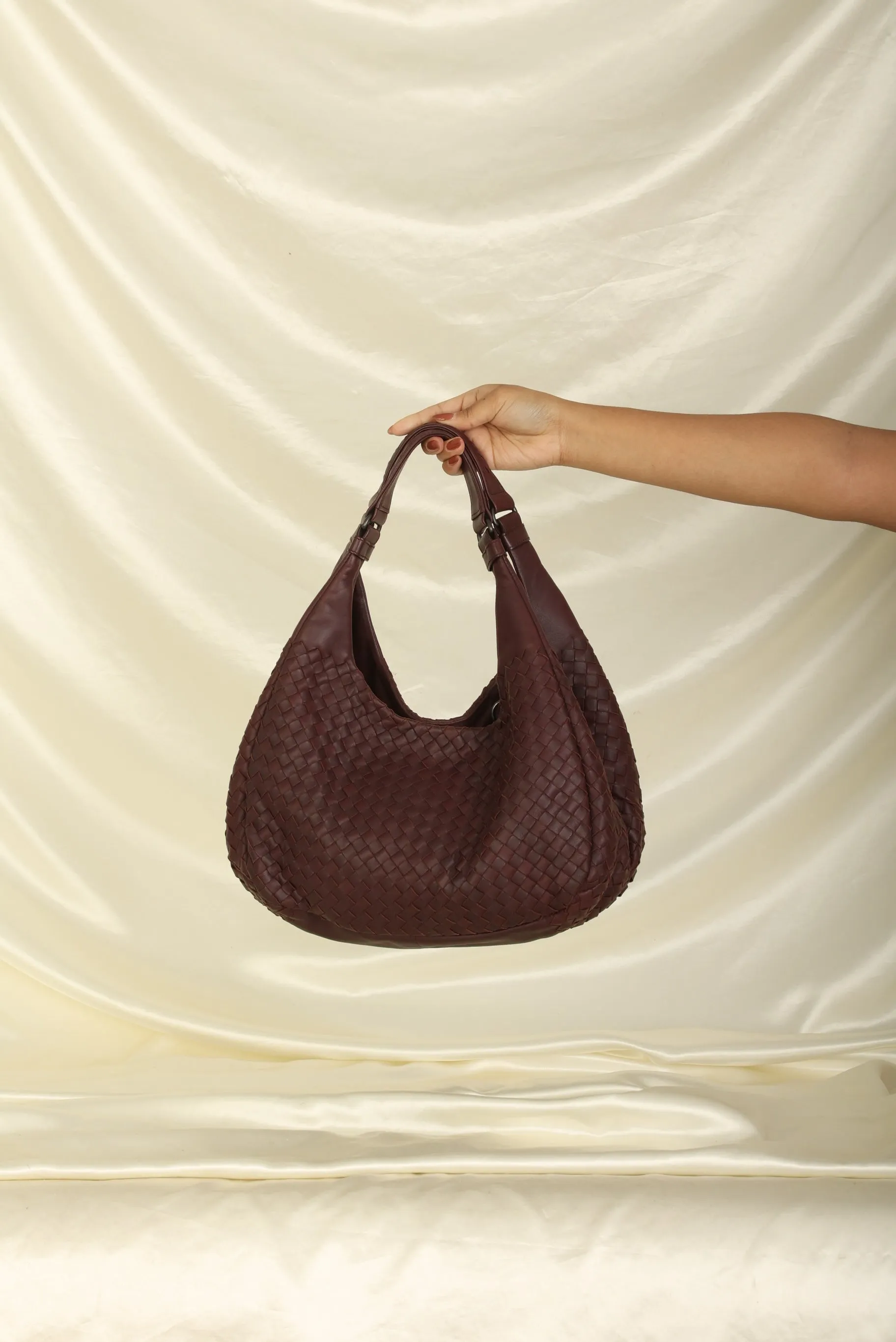 Bottega Veneta Intrecciato Campana Hobo