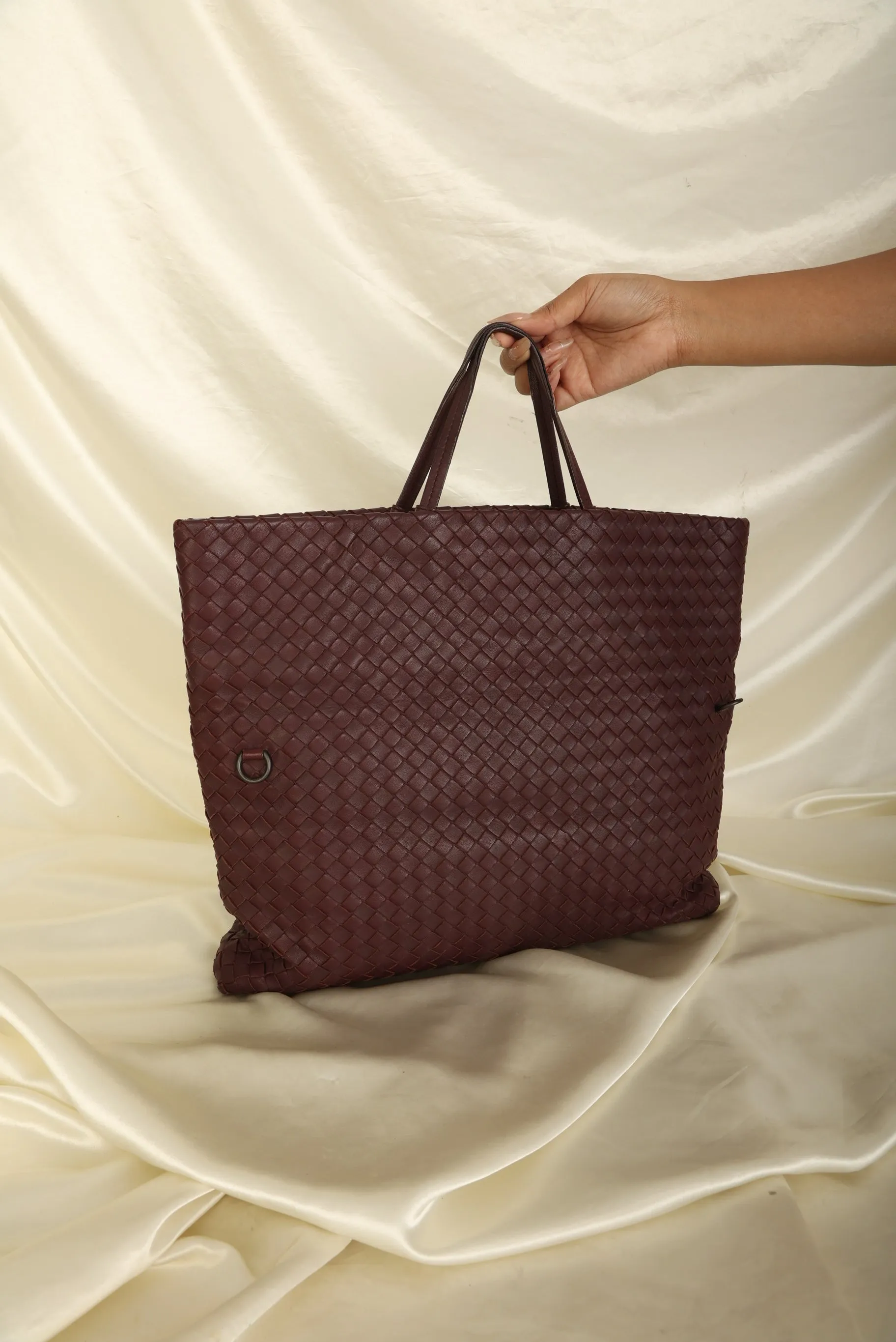 Bottega Veneta Intrecciato Fold-Over Tote