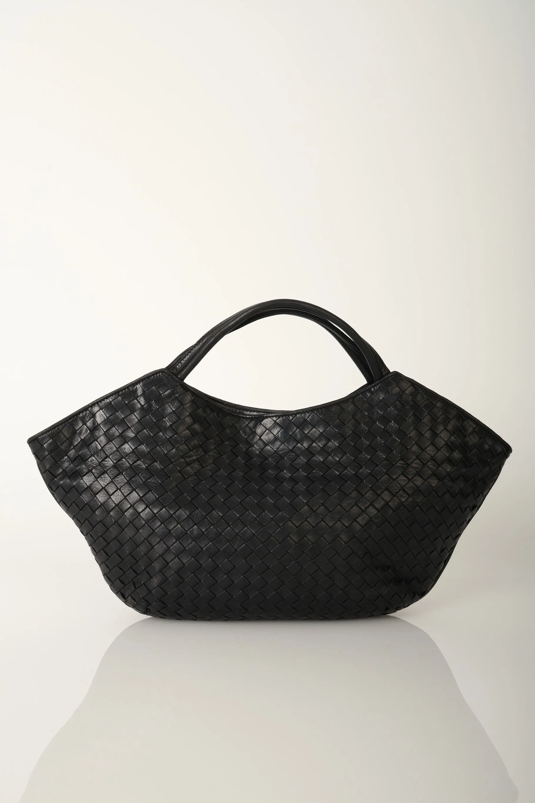 Bottega Veneta Intrecciato Top Handle Tote