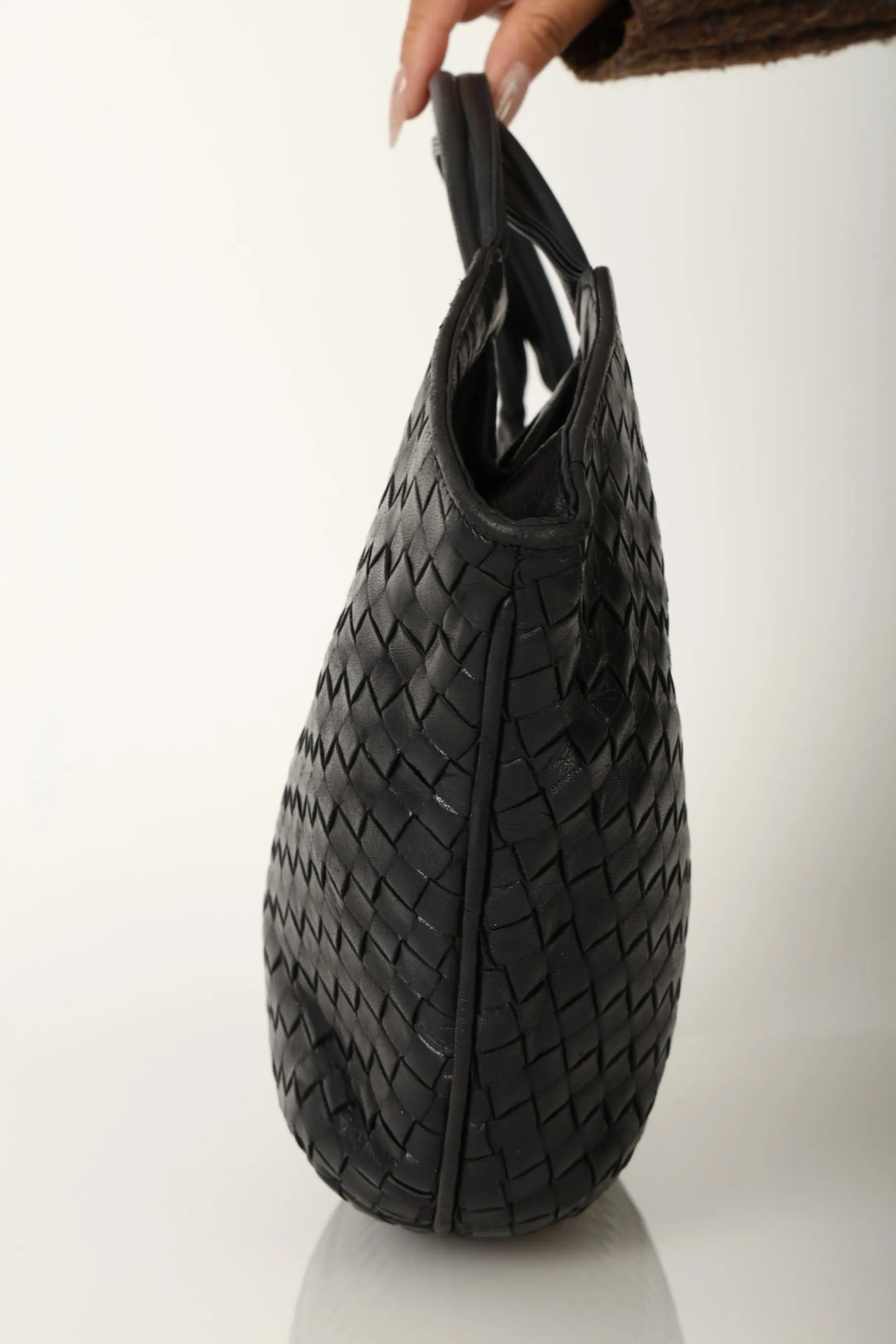 Bottega Veneta Intrecciato Top Handle Tote