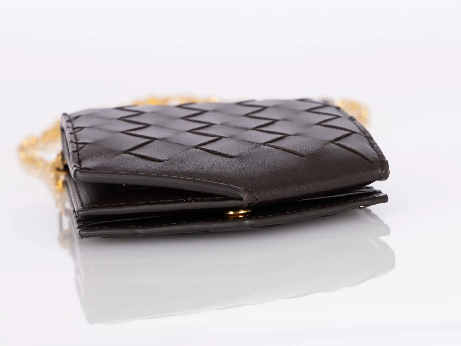 Bottega Veneta Intrecciato Wallet on Chain