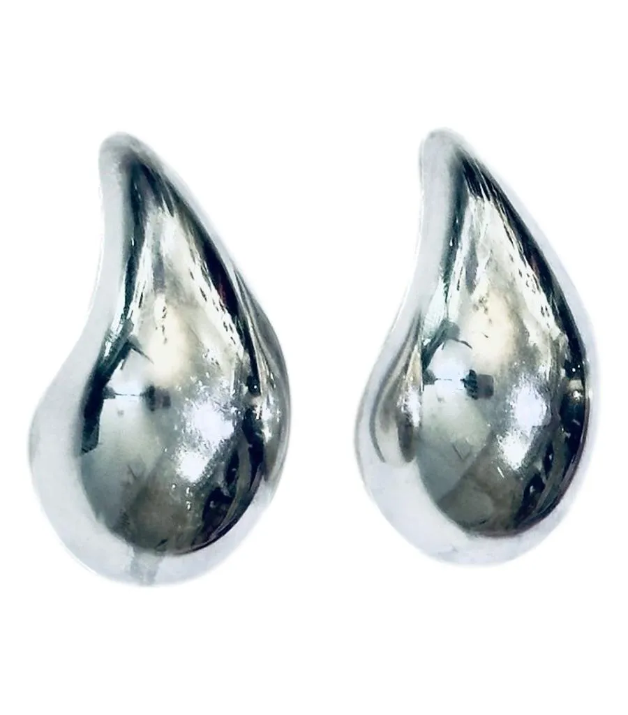 Bottega Veneta Sterling Silver Drop Earrings