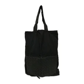 #BOTTEGA VENETA/Tote Bag/BLK/Nylon