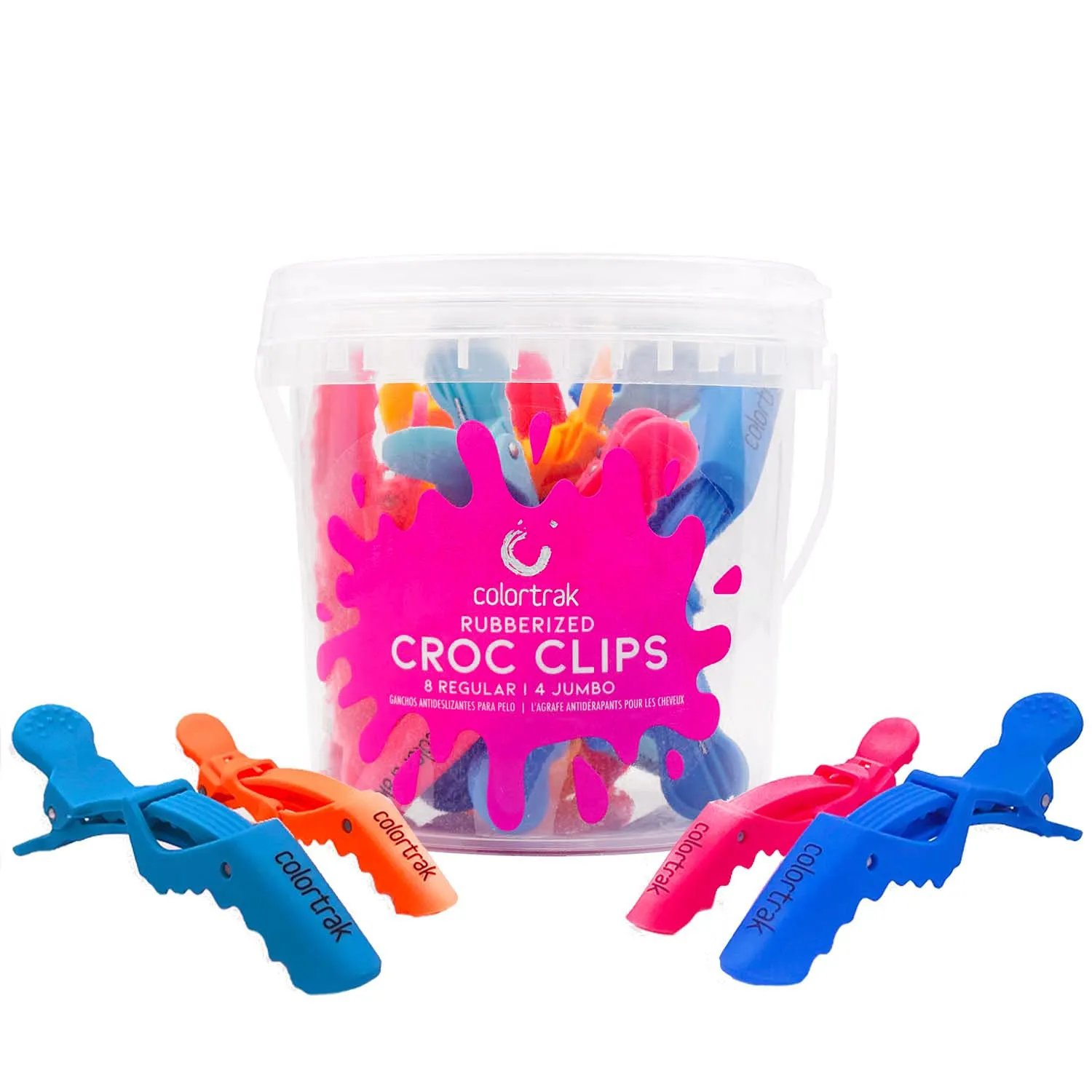 Bucket Rubberized Croc Clips