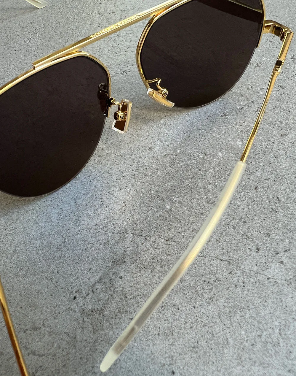 BV 1150S Sunglasses, Gold