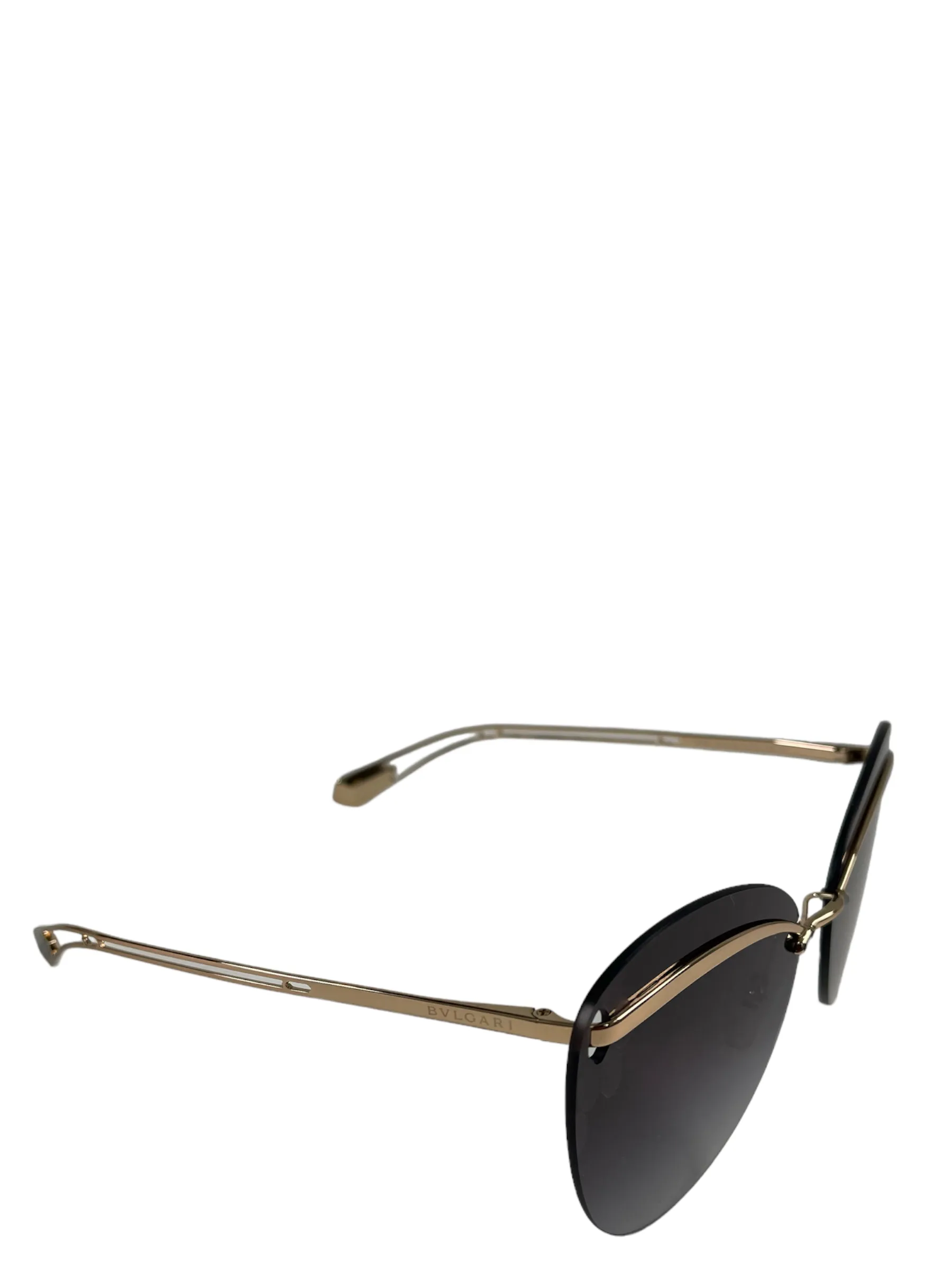 Bvlgari Gold Tone Sunglasses- As Seen on Instagram