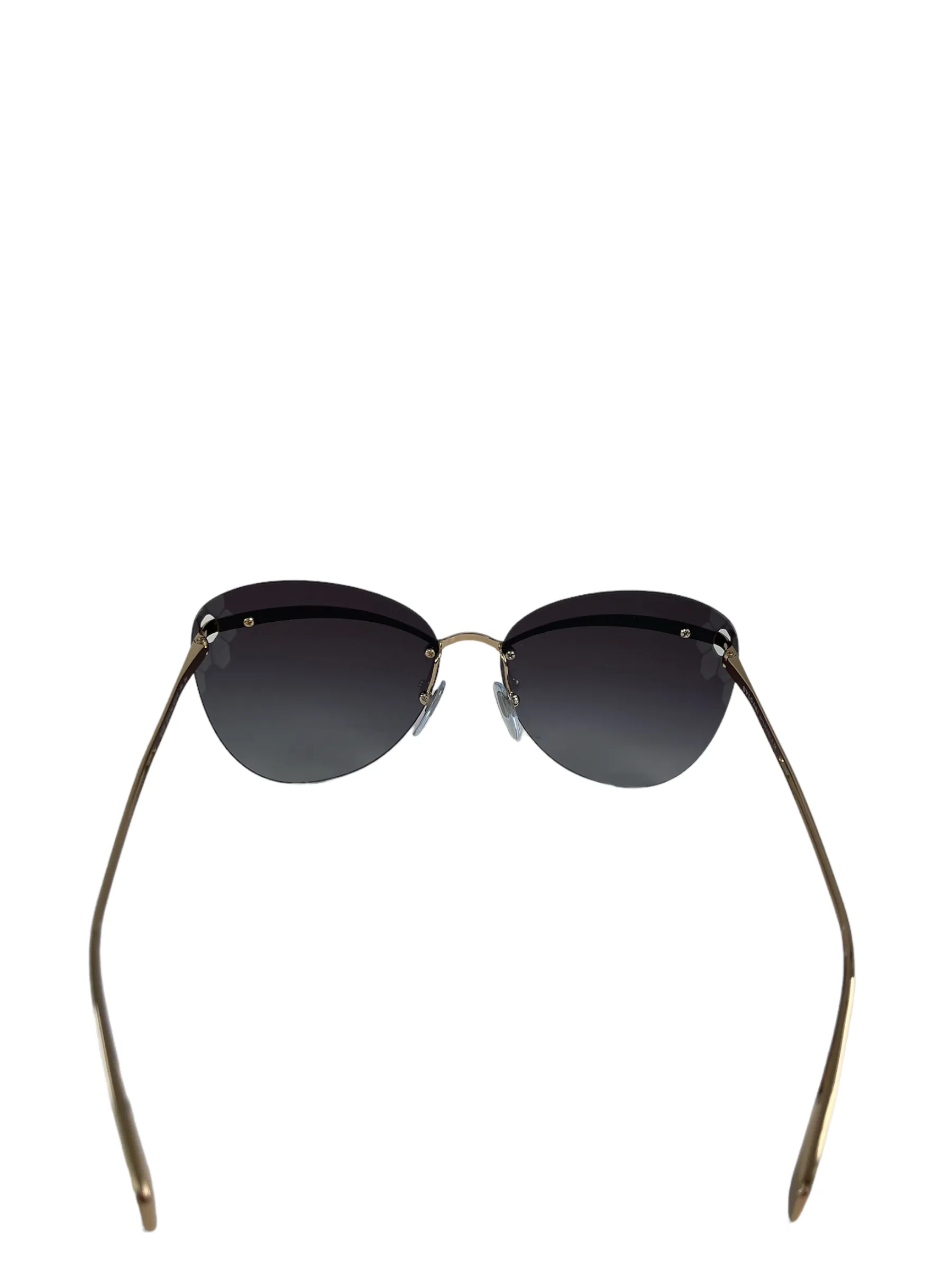 Bvlgari Gold Tone Sunglasses- As Seen on Instagram