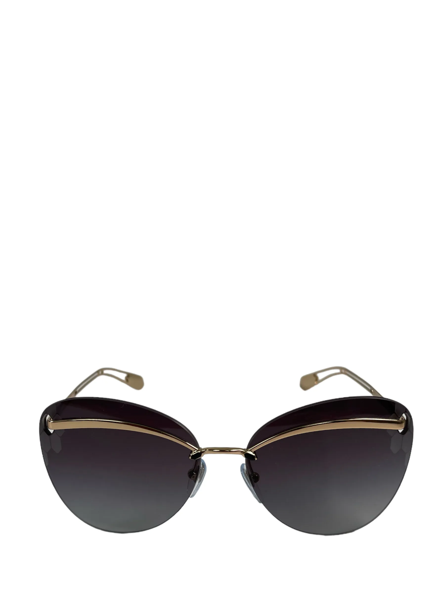 Bvlgari Gold Tone Sunglasses- As Seen on Instagram