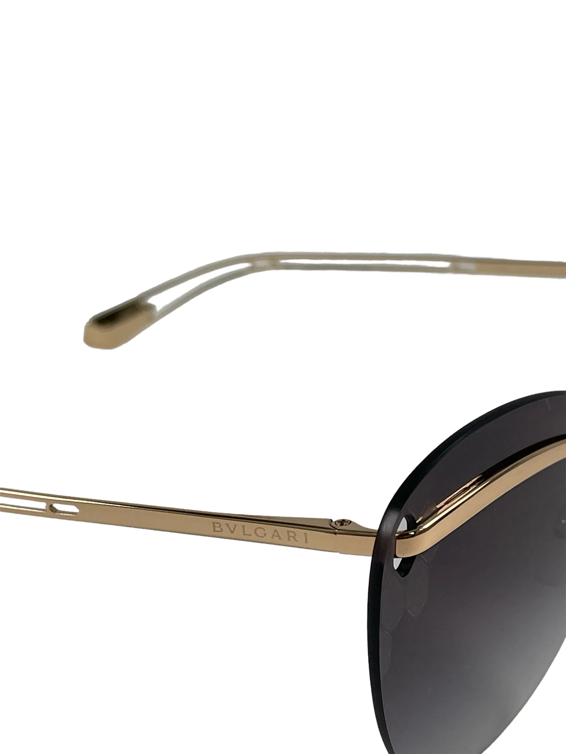 Bvlgari Gold Tone Sunglasses- As Seen on Instagram