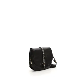 CAMPOMAGGI Crossbody Medium Cow & Strap With Studs