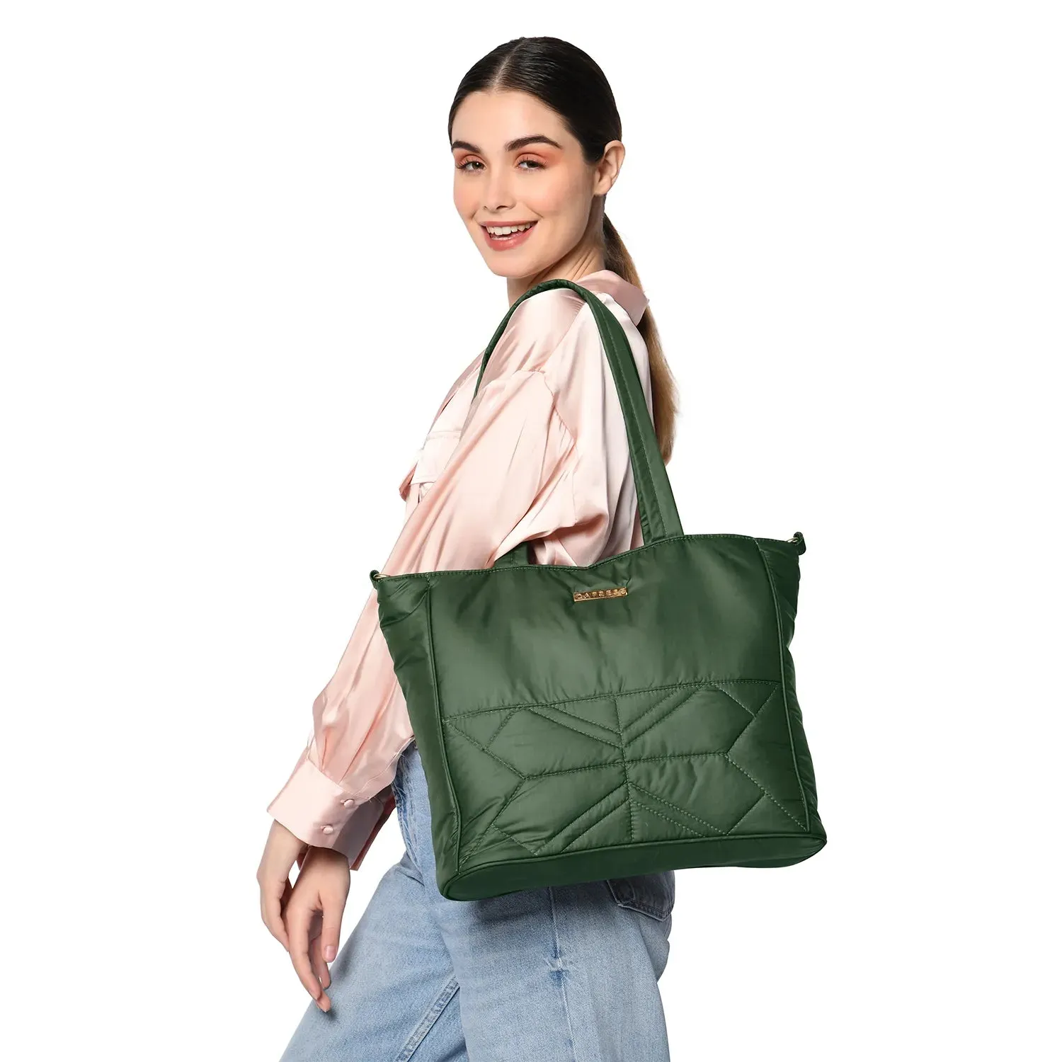 Caprese Clara Tote Medium (E) Olive