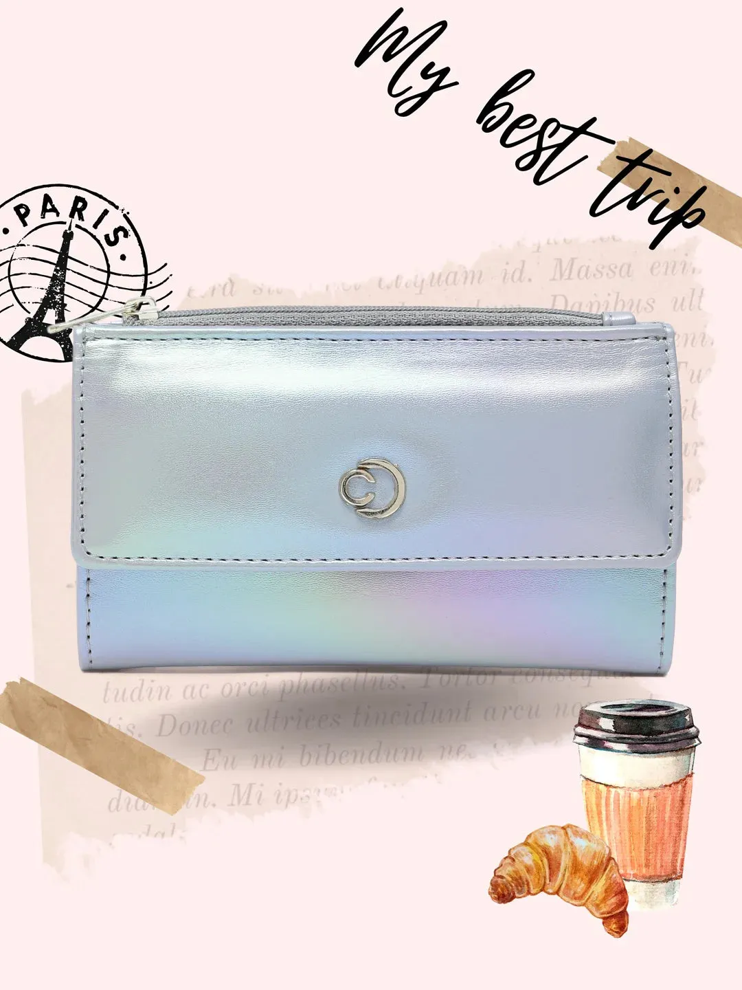 Caprese Leni Wallet Small Silver