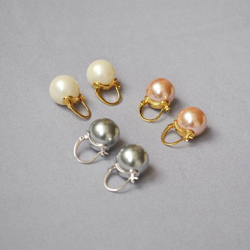 Celina Pearl Earrings Man-made Pearls