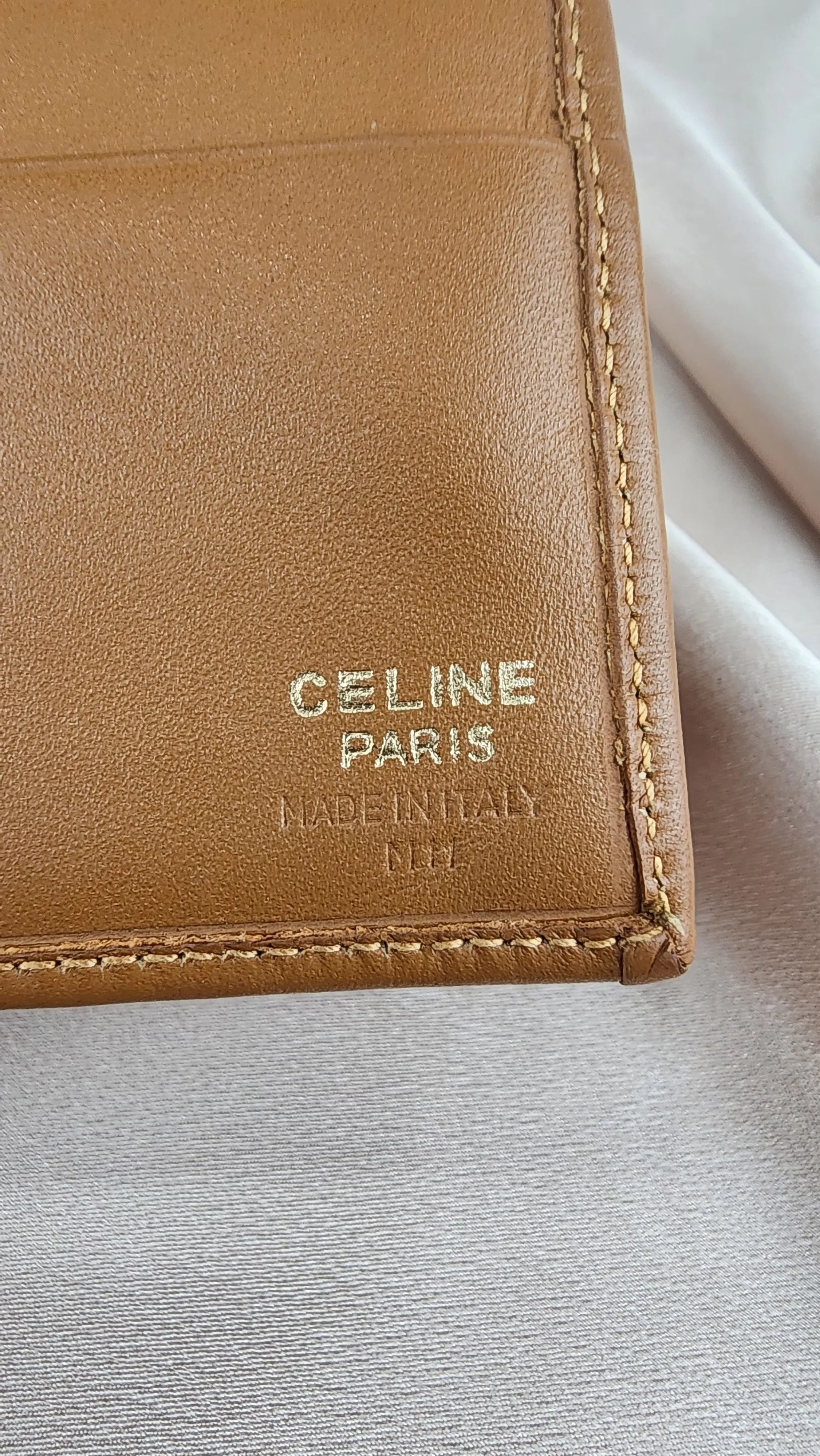 Celine Brown Macadam Compact Wallet - 912