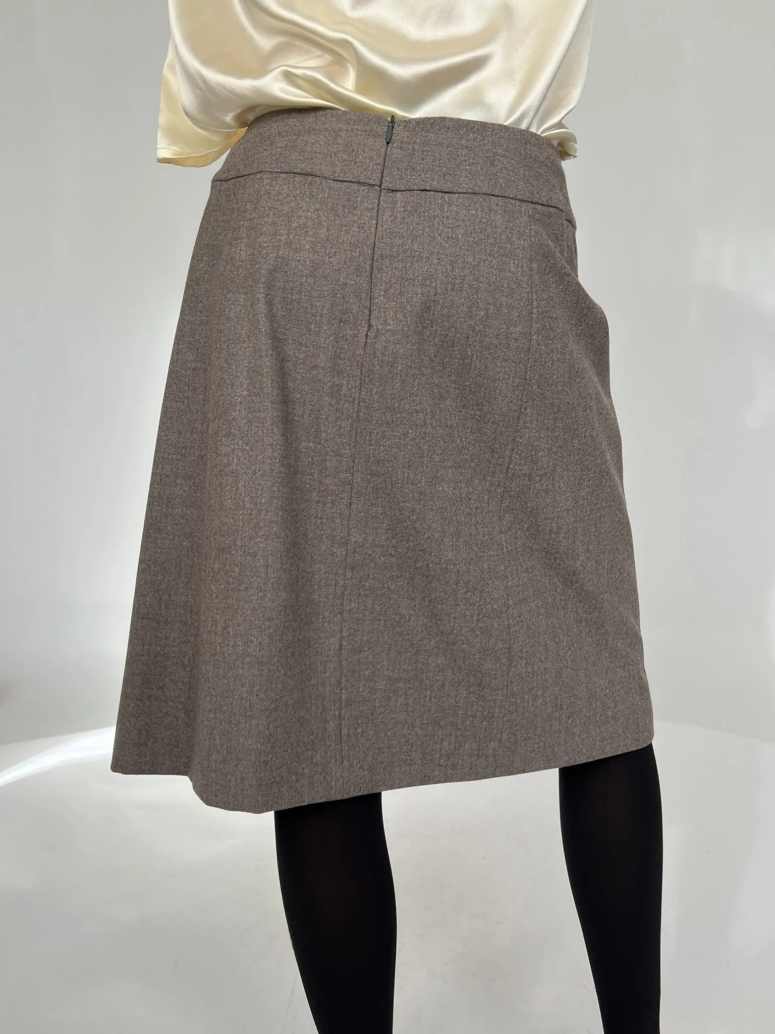 Celine Fawn Knit Skirt (M)