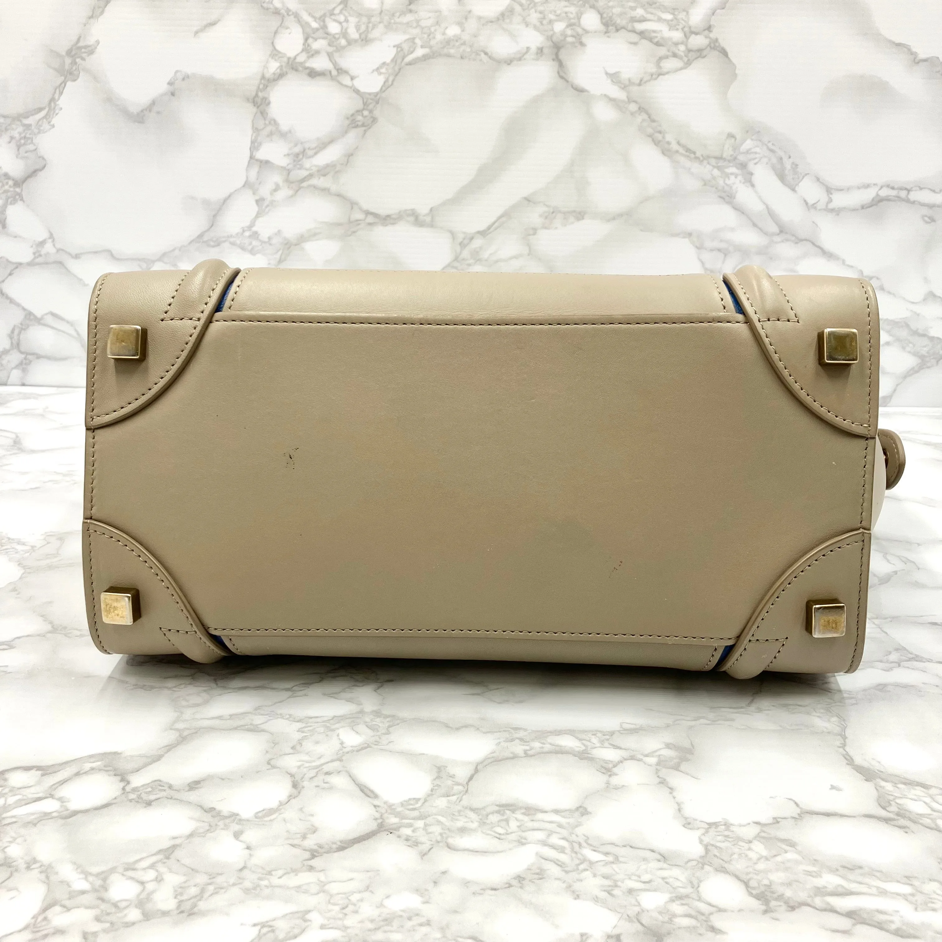 CELINE Luggage Micro Shopper