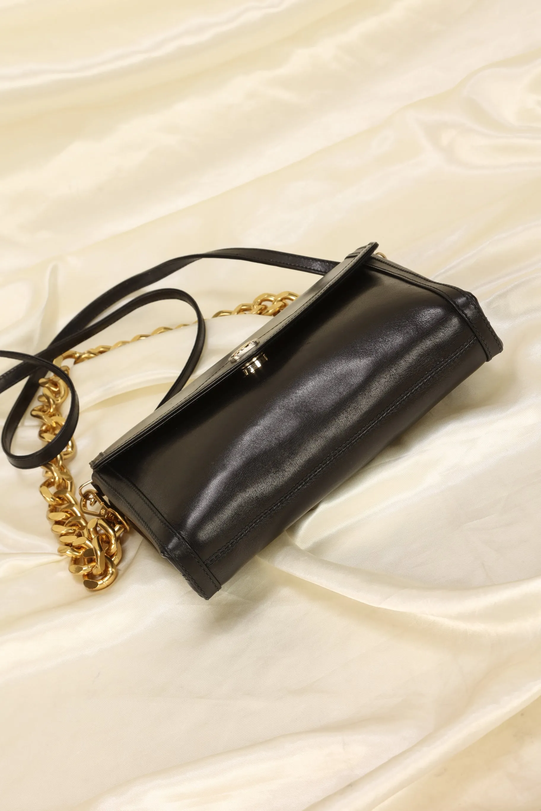 Celine Triomphe Boxcalf Pochette