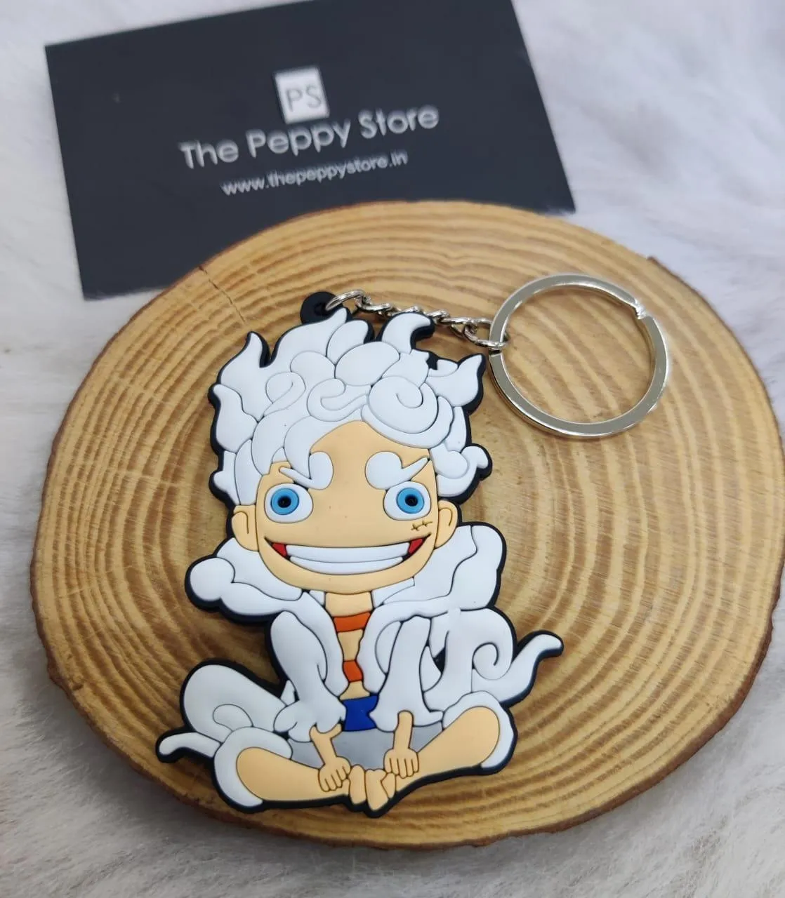 Character 2D Rubber Keychain  (Choose From DropDown Menu)