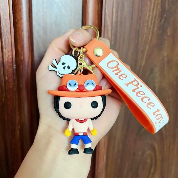 Character 3D Silicon Keychain with Bagcharm and Strap (Choose From DropDown Menu)